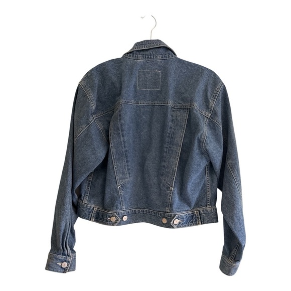 Women's Denim Jacket in Classic Blue - Picture 2 of 4